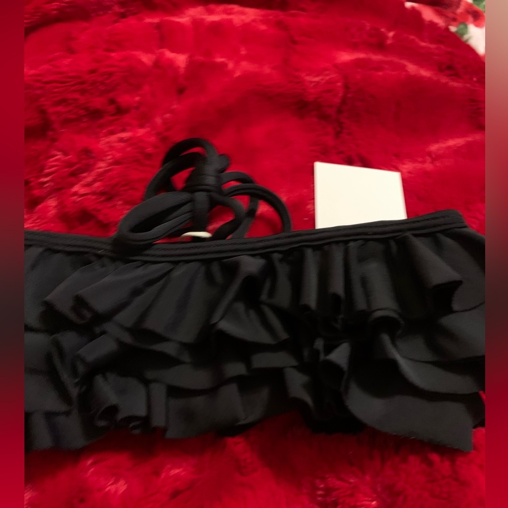 Girls MIKOH bandeau bikini bra SMALL NWT